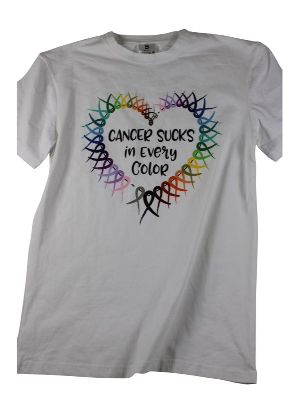 Cancer Awareness T-Shirt Size Small